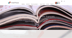 Desktop Screenshot of indexpresse.fr